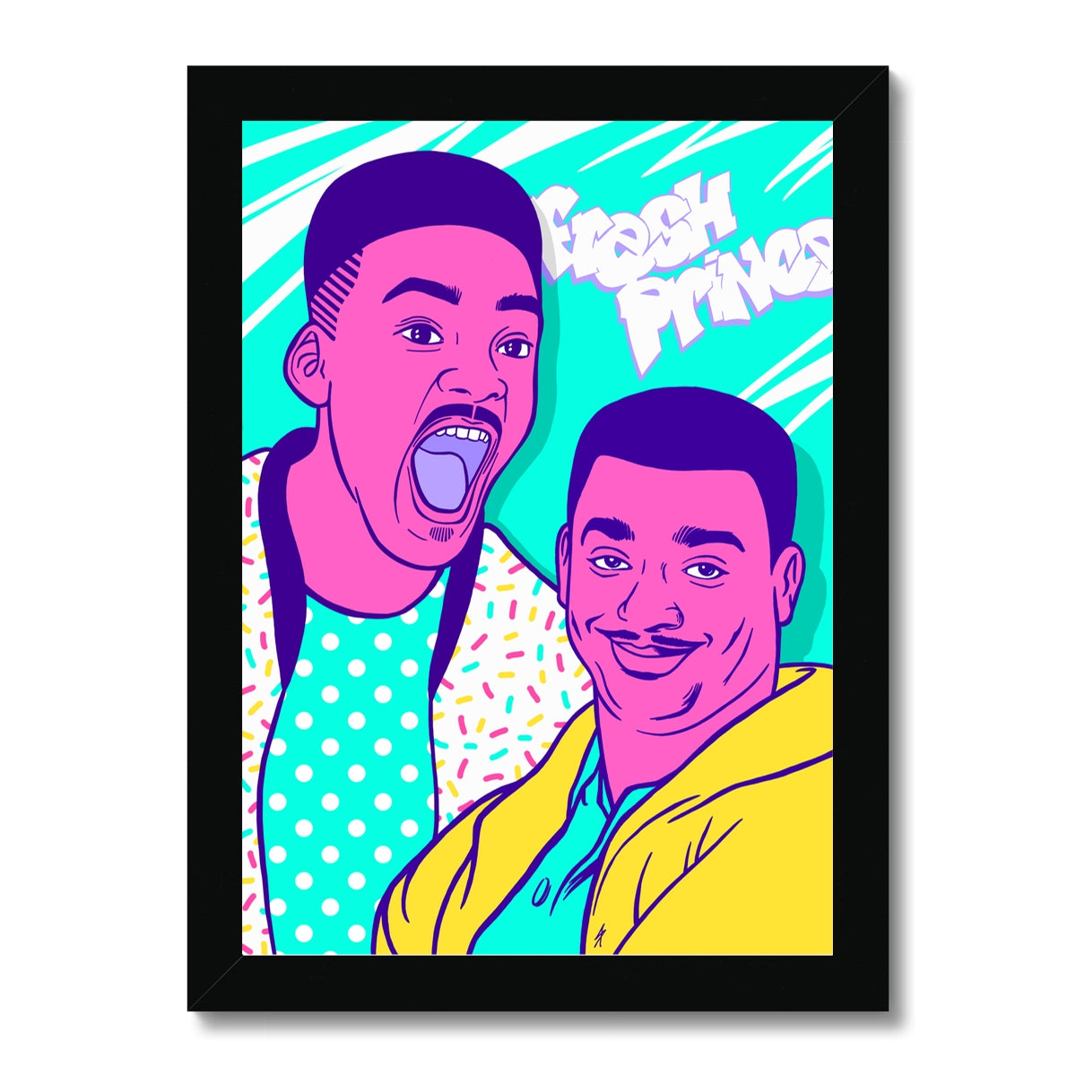 Fresh Prince Framed Print