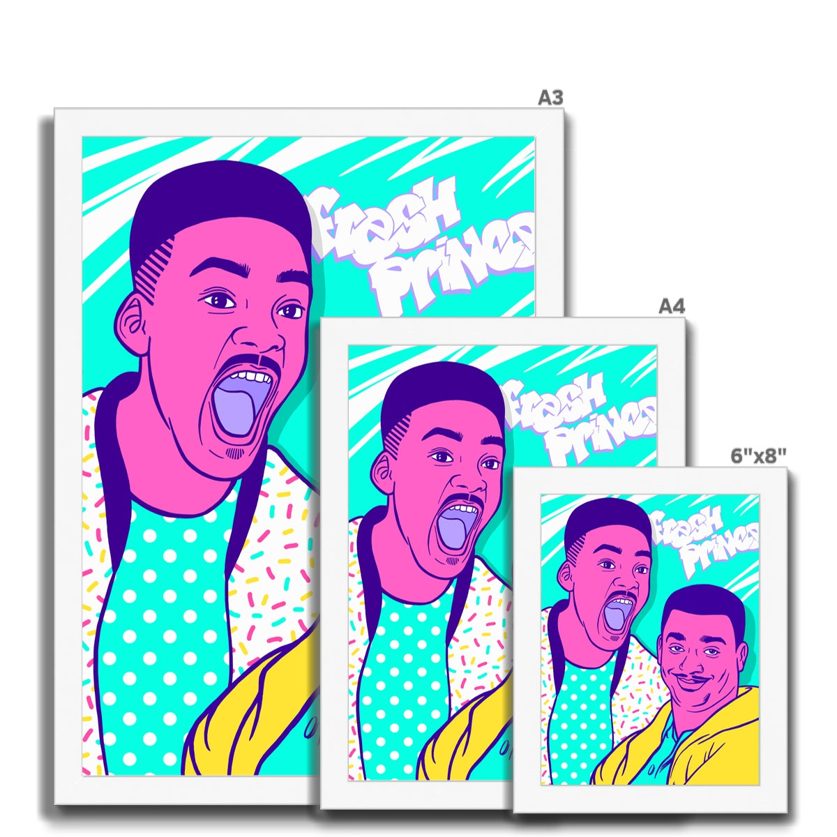 Fresh Prince Framed Print