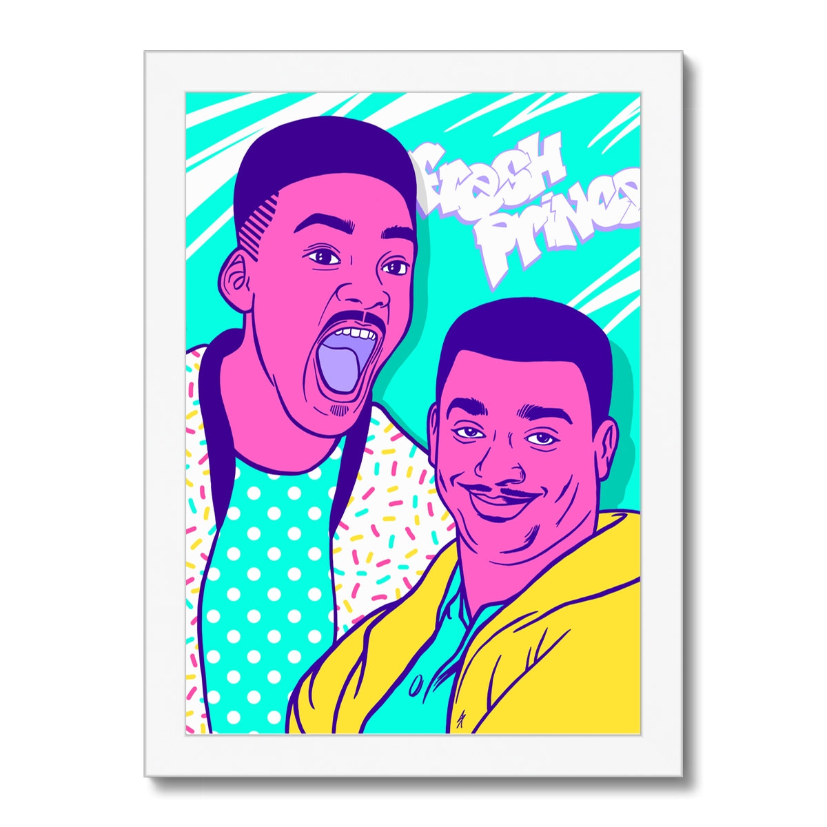 Fresh Prince Framed Print