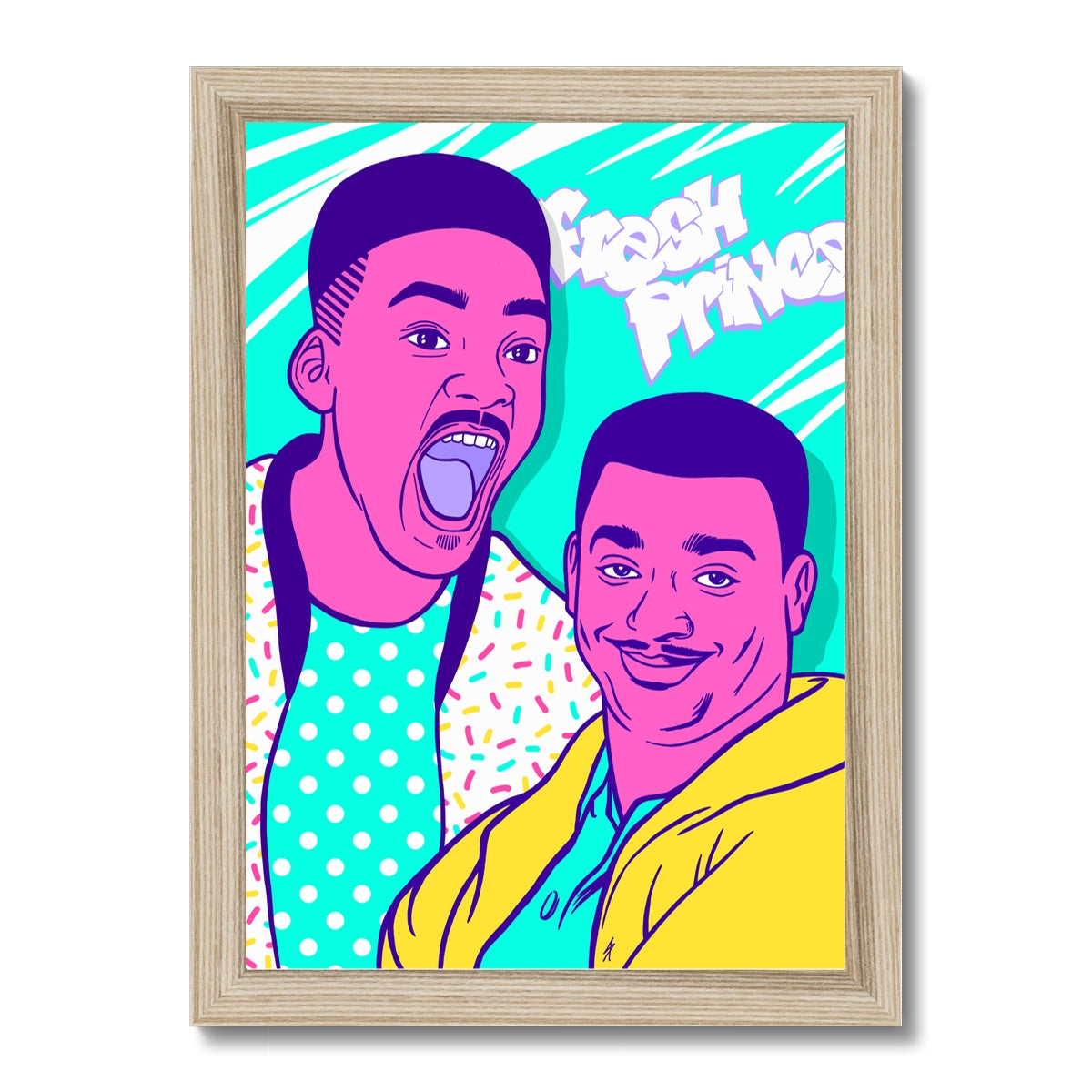 Fresh Prince Framed Print
