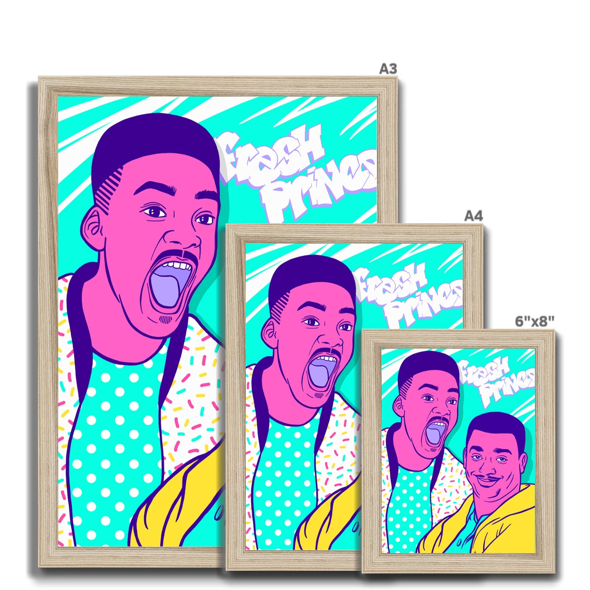 Fresh Prince Framed Print
