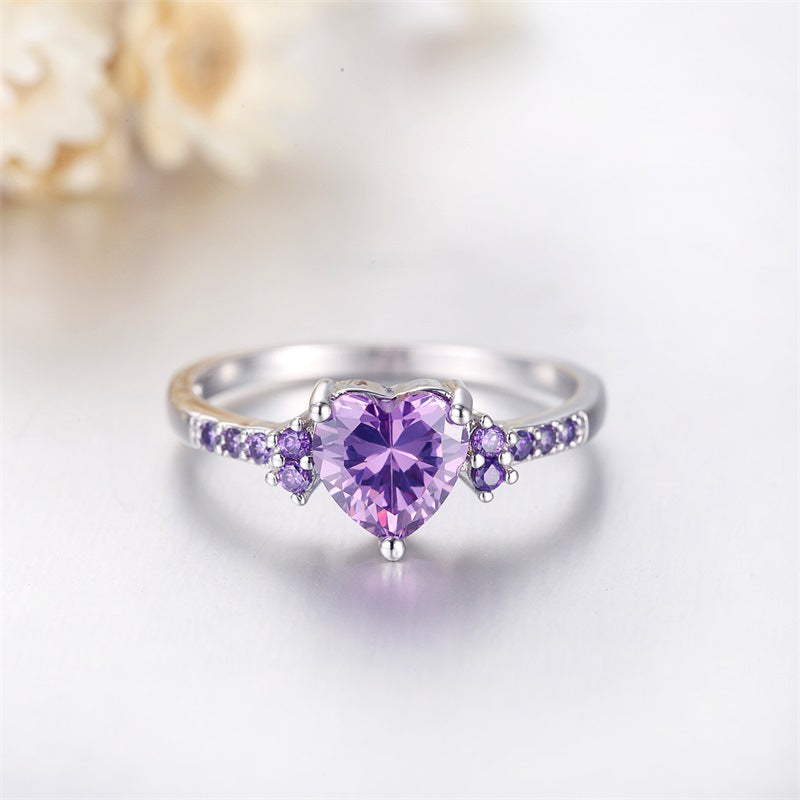 Purple Heart Ring